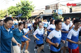 TP Hồ Chí Minh: Trên 500 người tham gia Ngày chạy Olympic vì sức khỏe toàn dân