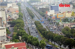 TP Hồ Chí Minh: Điểm ùn tắc trên đường Trường Chinh người dân cần 'né' 