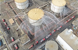 Diễn tập chữa cháy, cứu nạn quy mô lớn tại Nhà máy Nhiệt điện Phú Mỹ