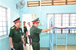 Quân khu 7 kiểm tra công tác huấn luyện tại TP Hồ Chí Minh