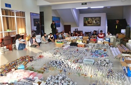 TP Hồ Chí Minh: Triệt phá đường dây sản xuất hơn 100.000 dụng cụ phục vụ sử dụng ma túy