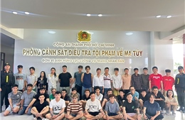 Triệt phá đường dây ma túy quy mô lớn, bắt giữ 74 đối tượng tại TP Hồ Chí Minh