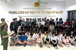 TP Hồ Chí Minh: Triệt phá tụ điểm ma túy tại quán bar Revo, khởi tố 50 đối tượng