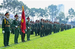 Chiến sĩ mới TP Hồ Chí Minh tuyên thệ nhận nhiệm vụ
