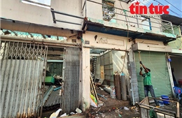 TP Hồ Chí Minh: Người dân đồng thuận tháo dỡ nhà để mở rộng đường Trần Bình Trọng