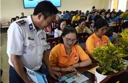 Bộ Tư lệnh Vùng Cảnh sát biển 3 tuyên truyền pháp luật về biển, đảo và chống khai thác IUU