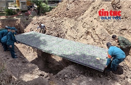 Phát hiện vị trí chôn tập thể liệt sĩ thứ hai tại Công viên Lê Thị Riêng