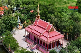 Khám phá vẻ đẹp kiến trúc chùa Khmer ở vùng Bảy Núi An Giang