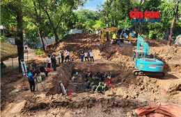 TP Hồ Chí Minh: Phát hiện thêm 14 hài cốt liệt sĩ tại Công viên Lê Thị Riêng