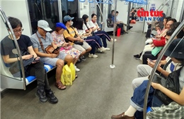 TP Hồ Chí Minh: Metro số 1 tăng chuyến, miễn phí vé phục vụ người dân dịp Quốc khánh 2/9