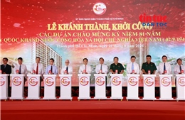 TP Hồ Chí Minh khánh thành, khởi công 11 công trình và dự án trọng điểm