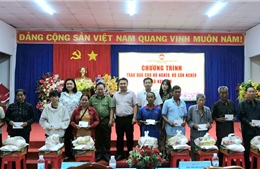 Hội Cựu CAND phường Chánh Hưng lan tỏa nghĩa tình đến xã Núi Cấm