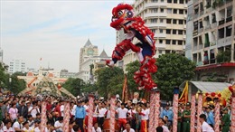 Liên hoan lân - sư - rồng TP Hồ Chí Minh lần 2 thu hút hơn 25 đoàn tham gia 