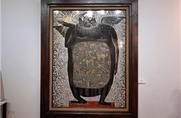 Tác phẩm ‘Con người’ của họa sĩ Đinh Văn Sơn được bán với giá 8.000 USD