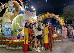 Khai mạc đường hoa Tết Xuân Canh Tý 2020 tại TP Hồ Chí Minh
