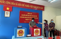 TP Hồ Chí Minh đảm bảo phòng dịch COVID-19 tối đa trong ngày bầu cử 23/5