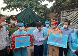  TP Hồ Chí Minh: Hỗ trợ hơn 1,7 tỷ đồng cho 69 chốt, trạm kiểm soát dịch bệnh COVID-19