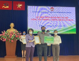 TP Hồ Chí Minh tiếp nhận đăng ký ủng hộ hơn 21 tỷ đồng phòng, chống dịch COVID-19