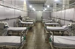 Bên trong Bệnh viện dã chiến điều trị COVID-19 đa tầng tại TP Hồ Chí Minh