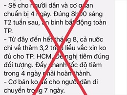 TP Hồ Chí Minh xử phạt nhiều chủ tài khoản facebook chia sẻ thông tin sai sự thật