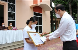  Lễ đón tình nguyện viên tôn giáo hoàn thành nhiệm vụ tại các bệnh viện điều trị COVID-19 