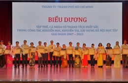 TP Hồ Chí Minh nâng cao chất lượng khuyến học, khuyến tài