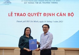 Bà Nguyễn Đình Như Hương được bổ nhiệm Giám đốc Trung tâm Báo chí TP Hồ Chí Minh