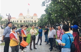 Lần đầu tiên trụ sở UBND TP Hồ Chí Minh mở cửa đón du khách đến tham quan dịp lễ 30/4