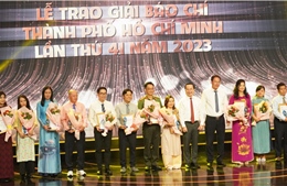 65 tác phẩm được trao Giải báo chí TP Hồ Chí Minh lần thứ 41