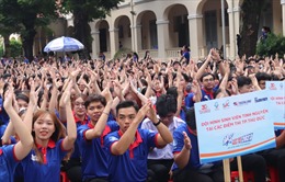 TP Hồ Chí Minh: Sinh viên tình nguyện sẵn sàng tiếp sức cho các thí sinh