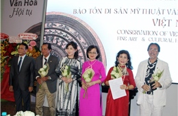 Ra mắt Trung tâm UNESCO bảo tồn di sản mỹ thuật văn hóa Việt Nam