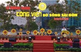 TP Hồ Chí Minh: Khánh thành công viên bờ sông Sài Gòn phục vụ người dân đón Tết 2024