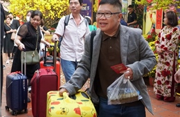 TP Hồ Chí Minh: Khách du lịch tấp nập xuất hành ngày mùng 1 Tết