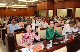 TP Hồ Chí Minh: Thông qua nghị quyết về sắp xếp phường xã, thị trấn