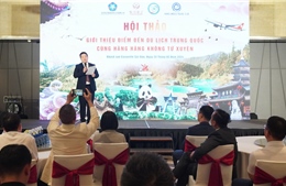 Hãng hàng không Tứ Xuyên giới thiệu điểm đến Trung Quốc tại TP Hồ Chí Minh