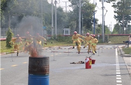 Cuộc thi &#39;Chiến sĩ phòng cháy chữa cháy tại cơ sở&#39; trong doanh nghiệp