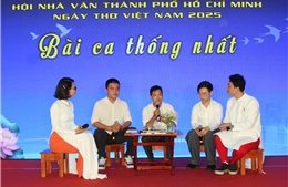 Nhiều hoạt động trong Ngày thơ Việt Nam tại TP Hồ Chí Minh