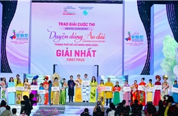 Trao giải cuộc thi Duyên dáng Áo dài TP Hồ Chí Minh năm 2025