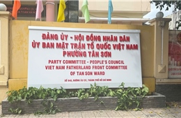 Địa chỉ cụ thể trụ sở 168 phường, xã tại TP Hồ Chí Minh mới được áp dụng từ ngày 1/7