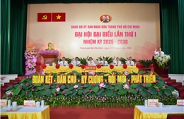 300 đại biểu tham gia Đại hội đại biểu Đảng bộ UBND TP Hồ Chí Minh lần thứ I