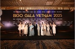 Gala BIGO Live Vietnam 2025 tôn vinh tài năng và vẻ đẹp nghệ thuật Việt