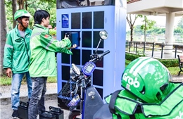TP Hồ Chí Minh đã cấp phép 91 vị trí tủ đổi pin xe máy điện trên vỉa hè