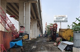 Vướng mặt bằng, cao tốc TP Hồ Chí Minh - Long Thành vẫn thi công cầm chừng