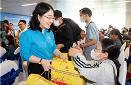 'Chuyến bay Công đoàn' đưa hơn 550 lao động về quê đón Tết Bính Ngọ 2026