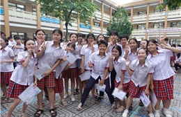 Thí sinh TP Hồ Chí Minh tự tin bước vào môn Ngữ văn của kỳ thi lớp 10