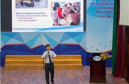   Sinh viên Việt Nam giao lưu với sinh viên quốc tế bàn về nguồn nhân lực 4.0	