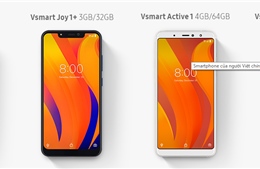 Bộ 4 smartphone Vsmart chính thức ra mắt tại Việt Nam, có giá từ 2,49 triệu đồng