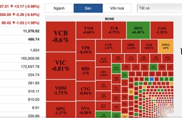 Mở cửa thị trường ngày 21/9, VN-Index bất ngờ giảm hơn 15 điểm xuống vùng 1.335