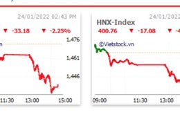 VN-Index lao dốc mất 33 điểm, chỉ cổ phiếu ngân hàng trụ vững