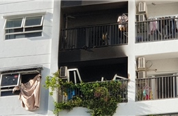 TP Hồ Chí Minh: Cháy chung cư Carillon 5, 2 người tử vong